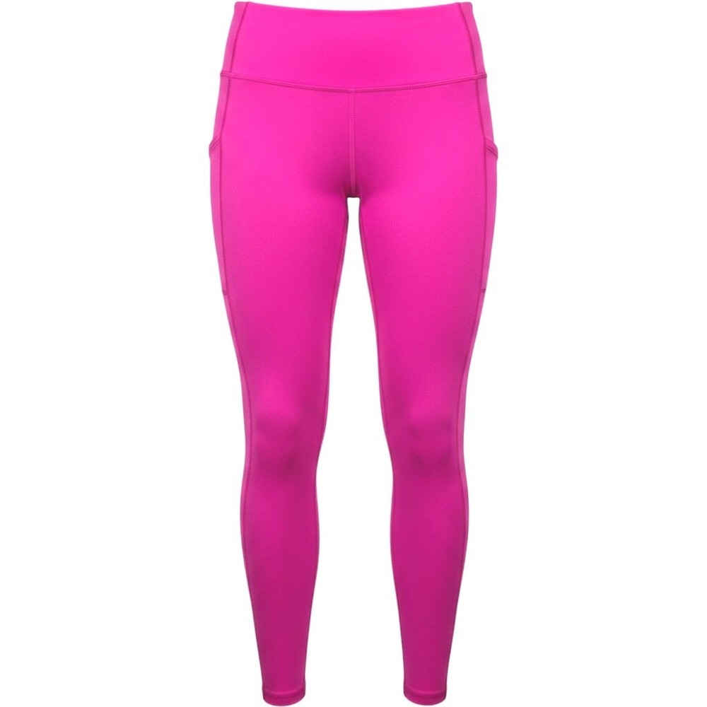 Fabletics Motion365+ High Waisted Leggings Hot Pink Pockets Running Tights EUC
